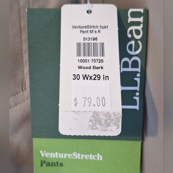 LL Bean Venture Stretch 5 pocket Pant. Size 30 - Picture 6 of 9